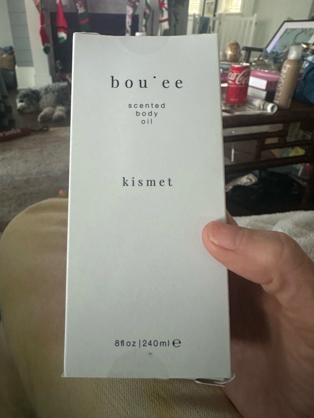 Kismet Scented Body Oil — White
